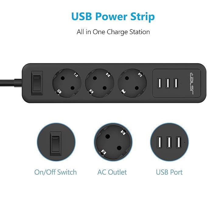 چندراهی برق جی‌اس‌ور مدل ECS-EU004