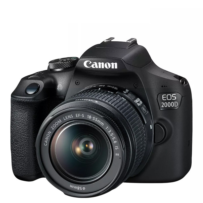 دوربین دیجیتال کانن مدل EOS 2000D به همراه لنز 18-55 میلی متر IS II