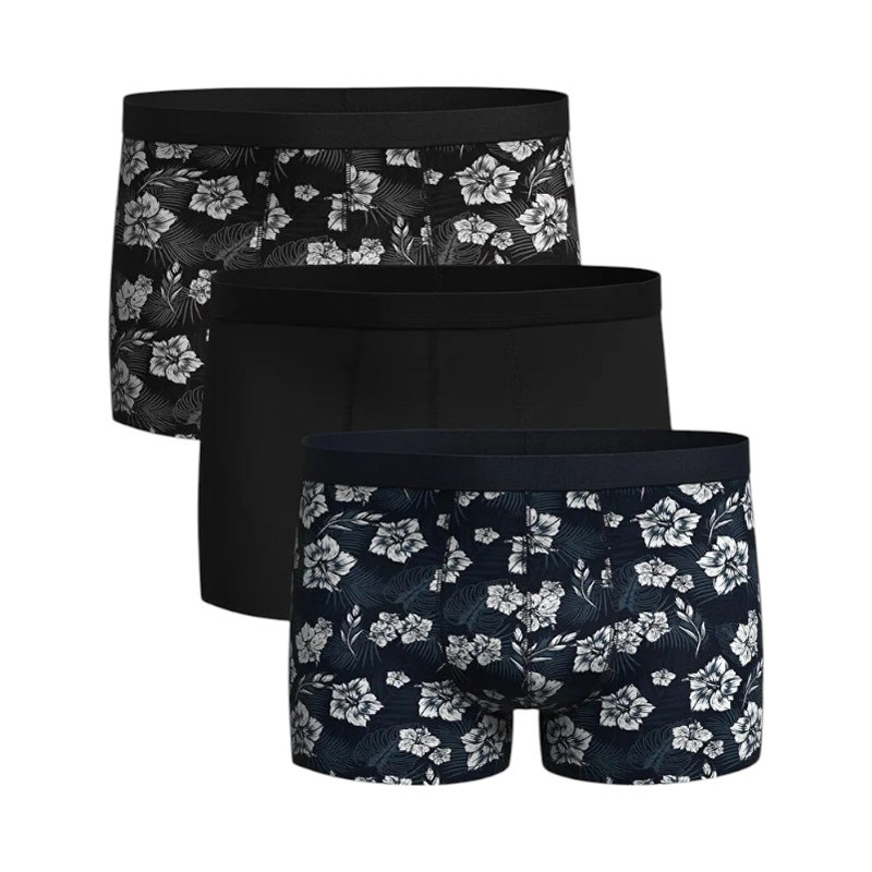 شورت پادار مردانه ال سی وایکیکی مدل W45620Z8 بسته 3 عددی