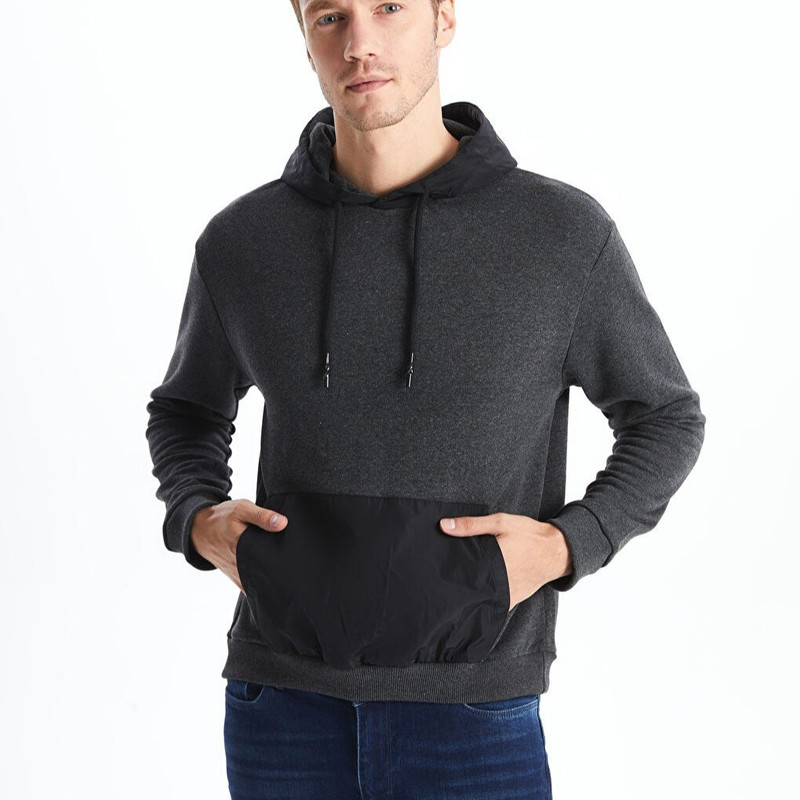 هودی مردانه ال سی وایکیکی مدل میکروتر مال