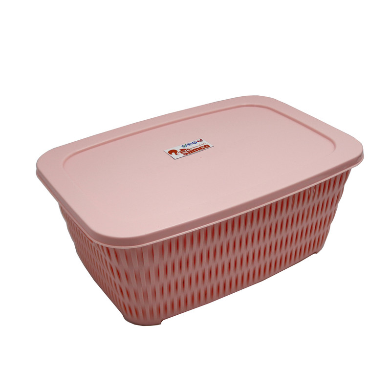 سبد آشپزخانه مدل درب دار طرح مستطیل کد YP-SIZE1-33.5CM