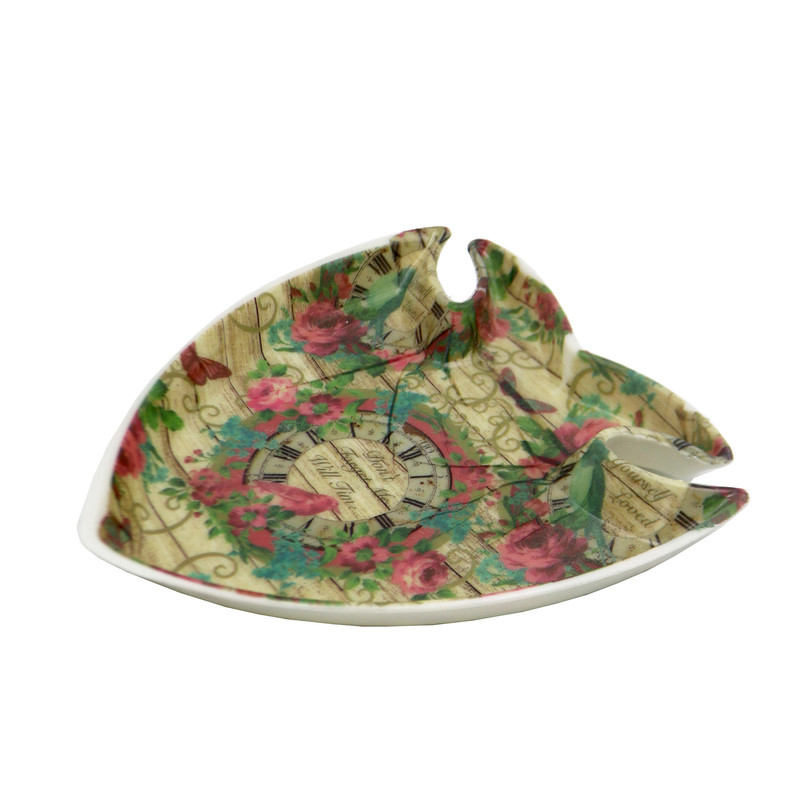 ظرف سرو مدل ماهی طرح ساعت کد YP-F750