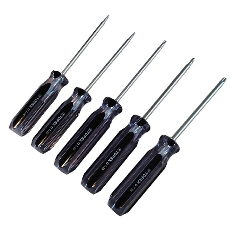 مجموعه 5 عددی پیچ گوشتی ستاره ای تاپکس کد 39D566