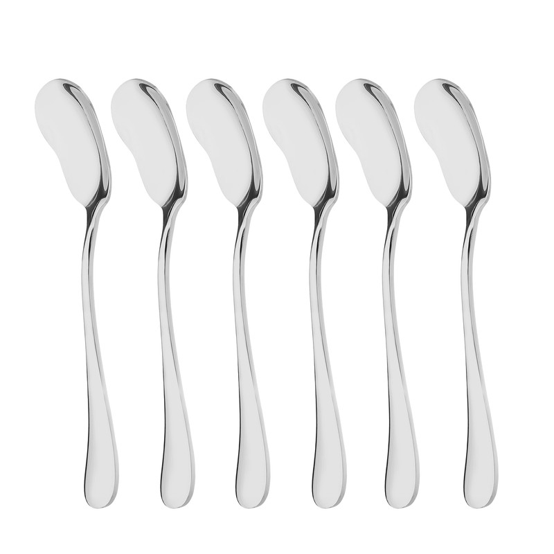 قاشق بستنی خوری رزالی مدل زولینگن مجموعه 6 عددی
