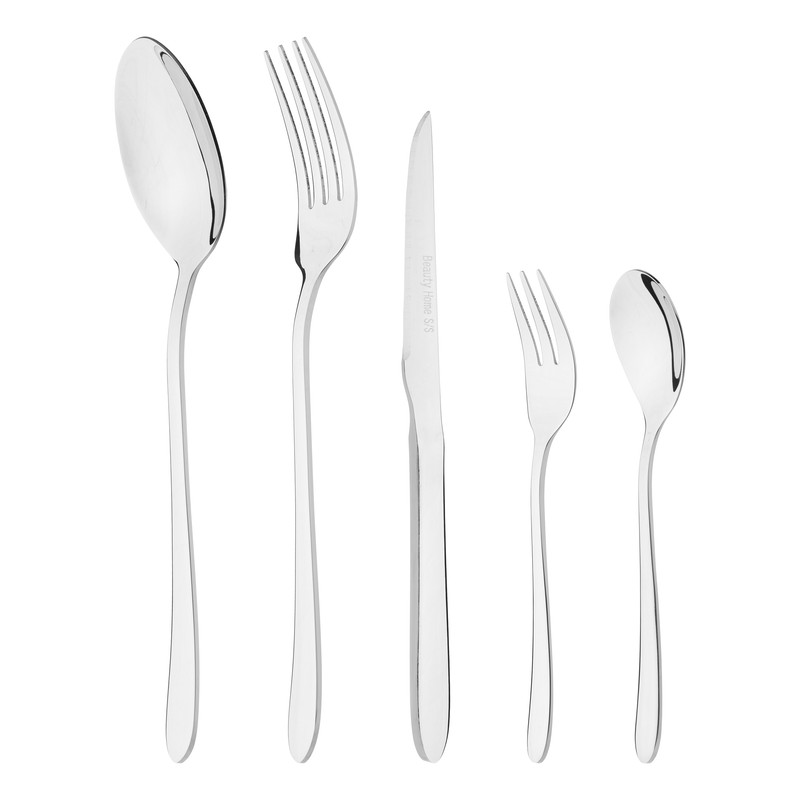 سرویس قاشق چنگال و کارد بیوتی هوم 30 پارچه 6 نفره مدل 311 آکونومی 