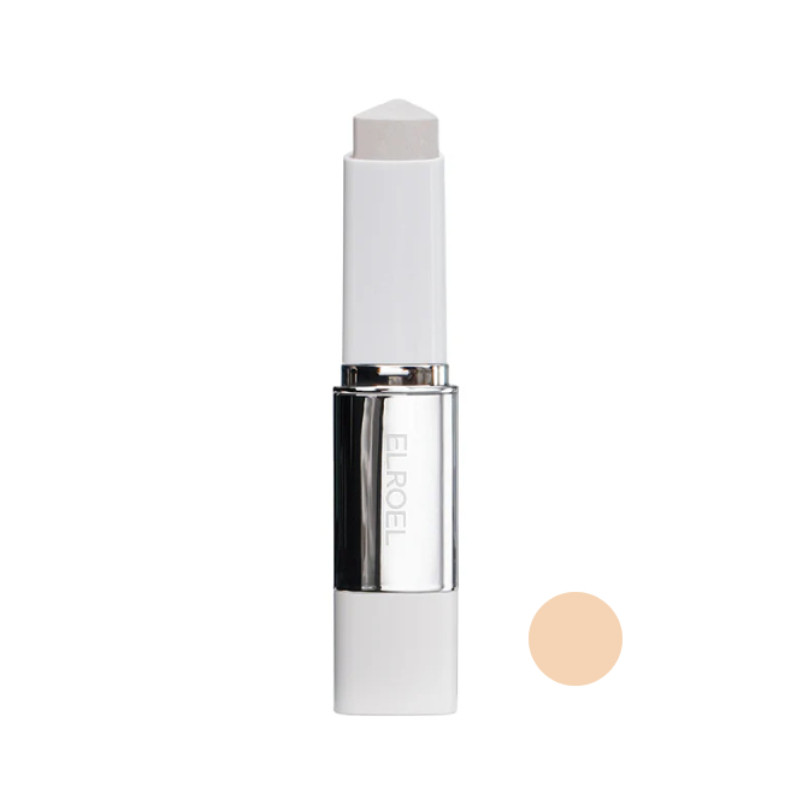 کرم پودر استیکی ال رو ئل مدل Blanc شماره 202 مناسب برای انواع پوست حجم 12 میلی‌لیتر