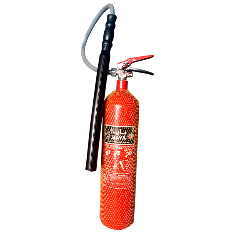 کپسول آتش نشانی بایا سیلندر مدل CO2 ظرفیت 4 کیلوگرم