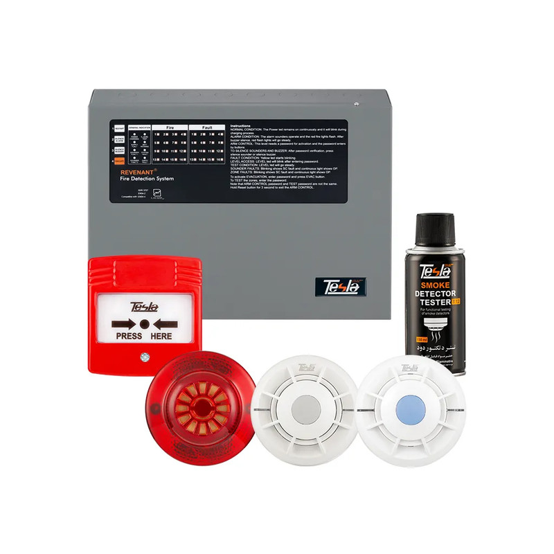پک اعلام حریق متعارف تسلا مدل 02