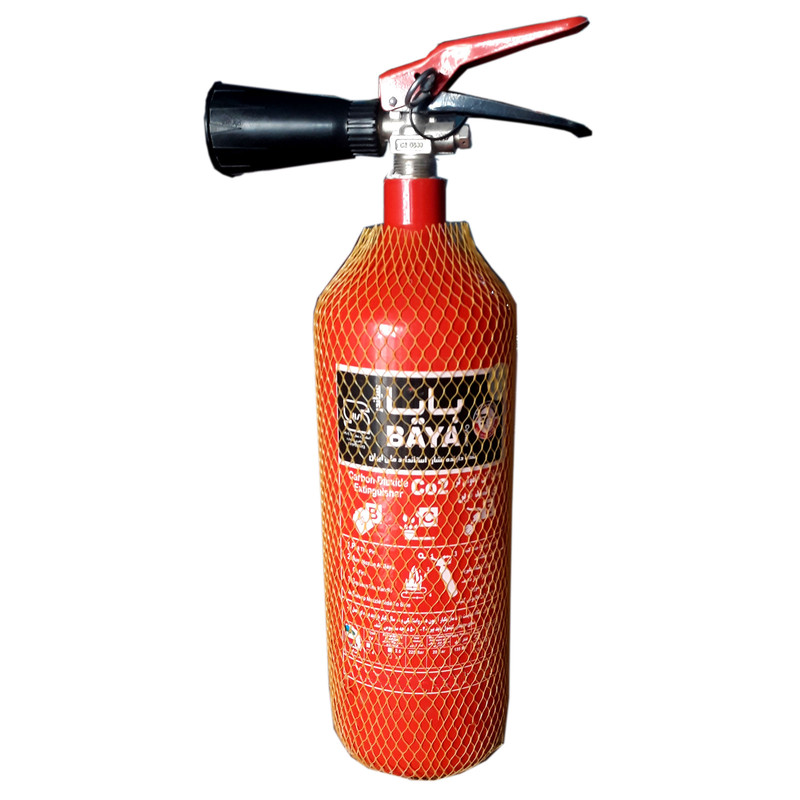 کپسول آتش نشانی بایا سیلندر مدل CO2 کد 10  ظرفیت 3 کیلوگرم
