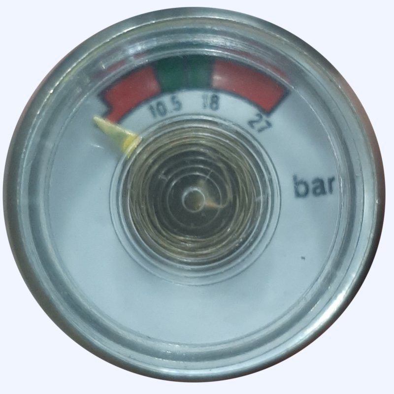 فشار سنج کپسول آتشنشانی مدل G10 بسته 10 عددی