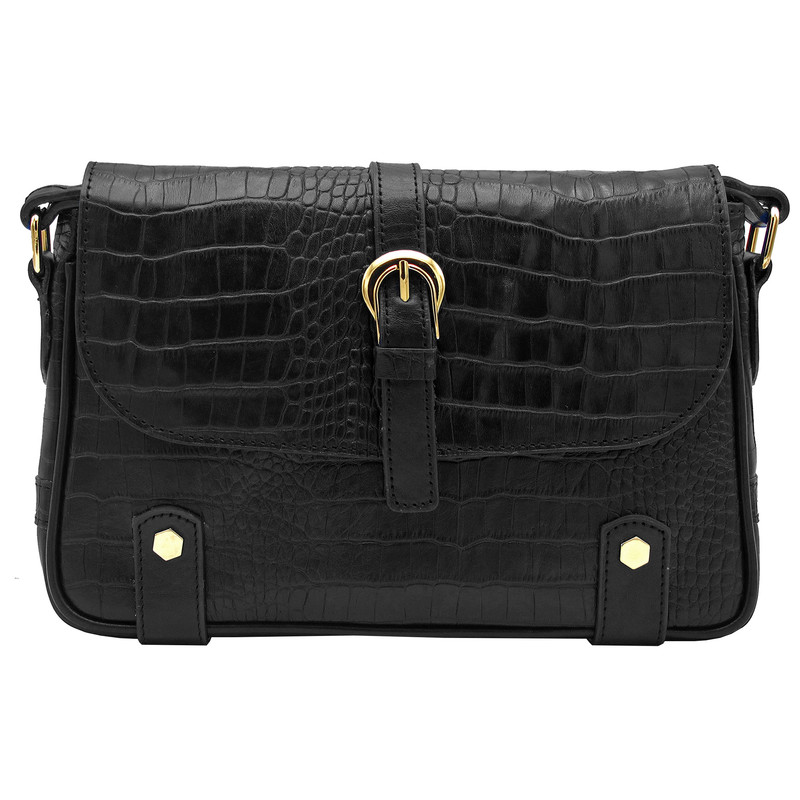 کیف دوشی زنانه مدل چرم طبیعی کد 134