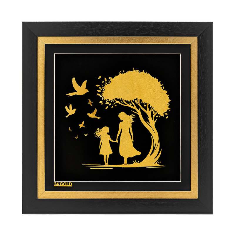 تابلو طلاکوب آلتین هنر مدل سایه سار مهر