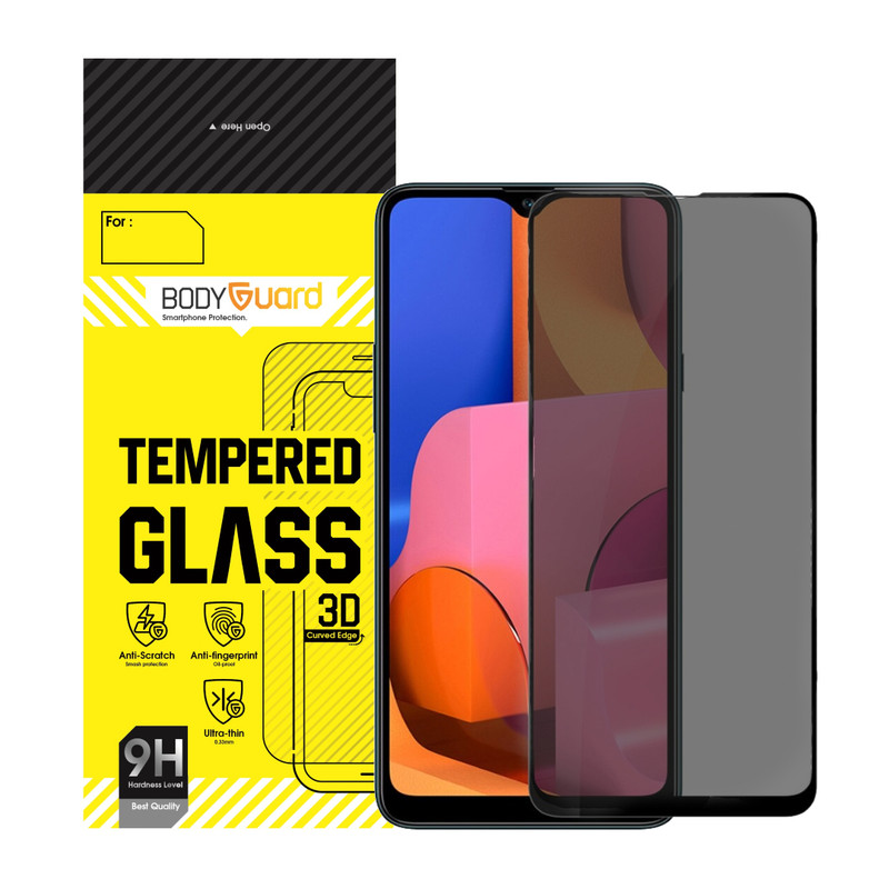 محافظ صفحه نمایش حریم شخصی بادیگارد مدل PS مناسب برای گوشی موبایل سامسونگ Galaxy M30