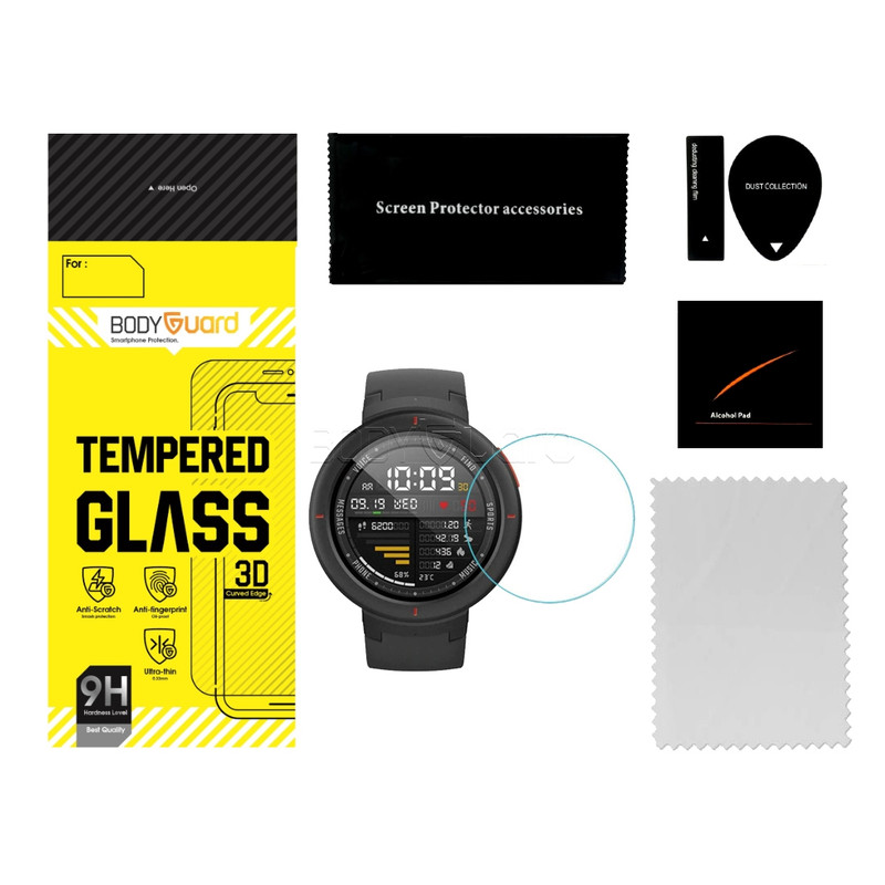 محافظ صفحه نمایش بادیگارد مدل GW مناسب برای ساعت هوشمند امیزفیت Amazfit Verge Lite