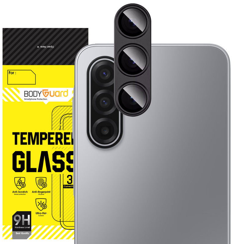 محافظ لنز دوربین شیشه‌ای بادیگارد مدل رینگی مناسب برای گوشی موبایل سامسونگ Galaxy A17