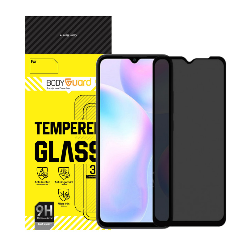 محافظ صفحه نمایش حریم شخصی بادیگارد مدل PX مناسب برای گوشی موبایل شیائومی Redmi 9C