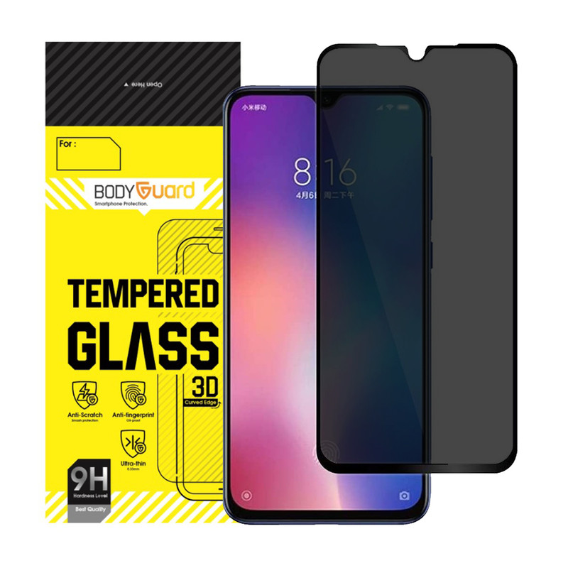 محافظ صفحه نمایش حریم شخصی بادیگارد مدل PX مناسب برای گوشی موبایل شیائومی Mi 9