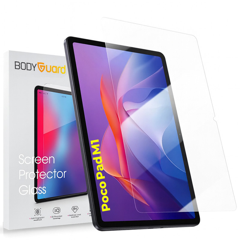 محافظ صفحه نمایش شیشه ای بادیگارد مدل TabG مناسب برای تبلت شیائومی Poco Pad M1 12.1 inch