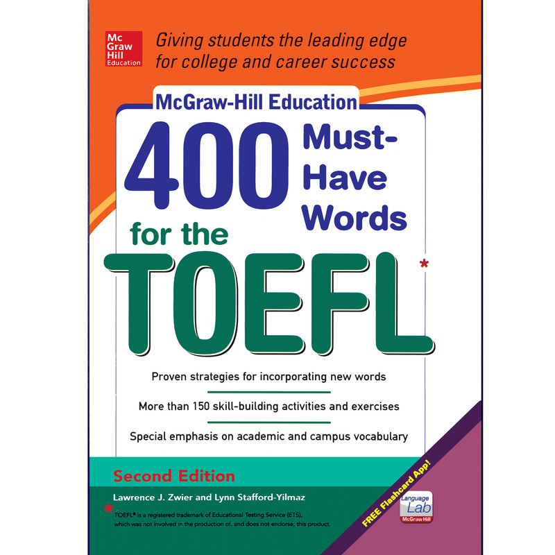 کتاب ۴۰۰Must Have words for the Toefl Test اثر McGraw Hill انتشارات هدف نوین
