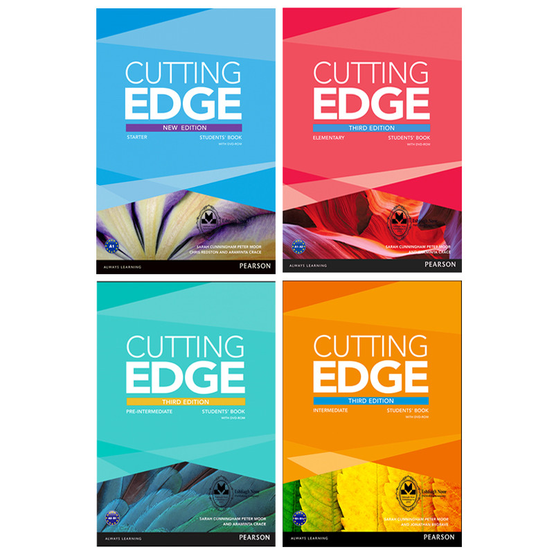 کتاب Cutting Edge New Edition اثر جمعی از نویسندگان انتشارات اشتیاق نور 4 جلدی
