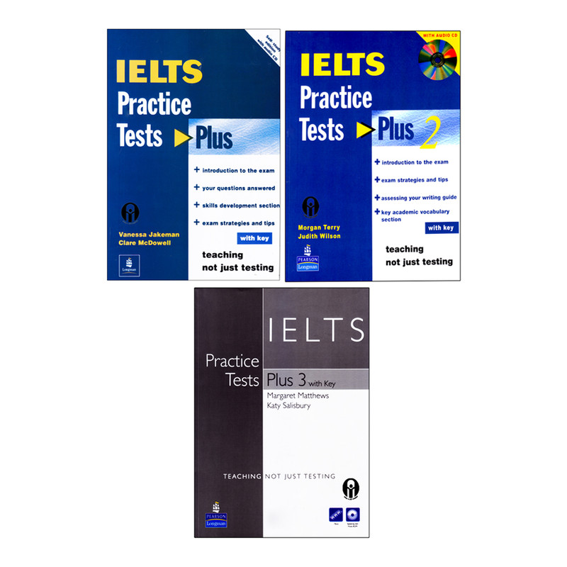 کتاب IELTS Practice Tests Plus اثر Vanessa Jakeman And Clare McDowell انتشارات الوندپویان سه جلدی