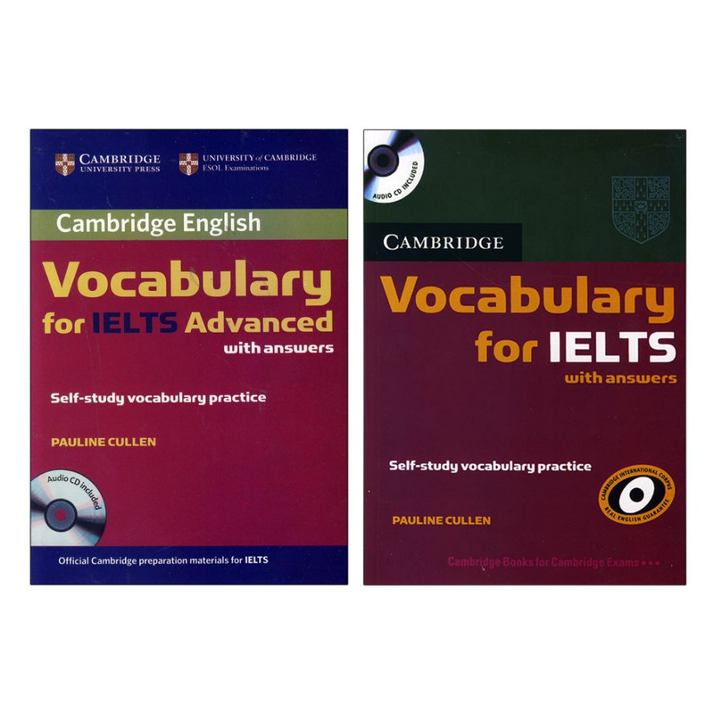 کتاب Cambridge Vocabulary for IELTS اثر pauline cullen انتشارات کمبریج 2جلدی