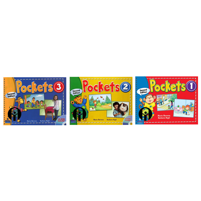  کتاب Pockets اثر Mario Herrera And Barbara Hojel انتشارات الوندپویان 3 جلدی