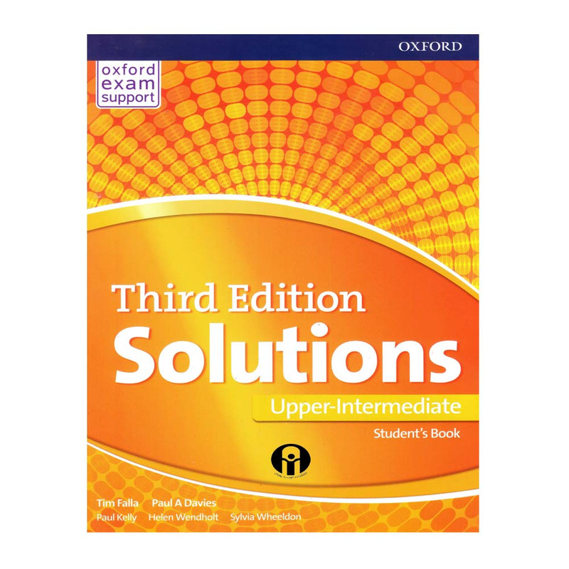 کتاب Solutions Upper-Intermediate Third Edition اثر Tim Falla And Paul A Davies انتشارات الوندپویان 