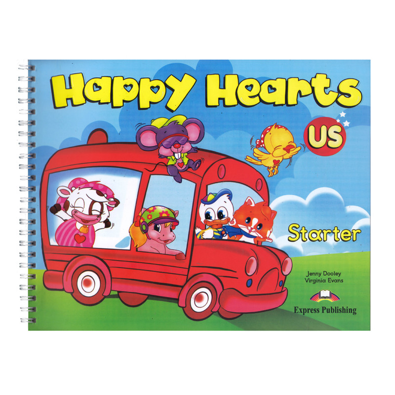 کتاب Happy Hearts Starter اثر Jenny Dooley and Virginia Evans انتشارات Express Publishing