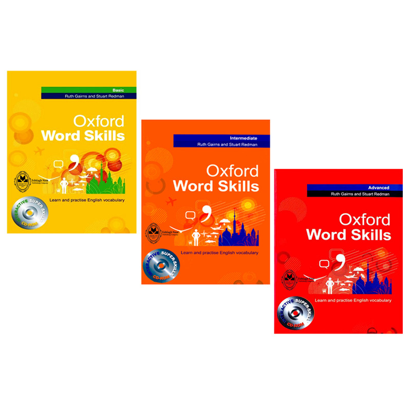 کتاب Oxford Word Skills اثر Ruth Gairns And Stuart Redman انتشارات اشتیاق نور 3 جلدی