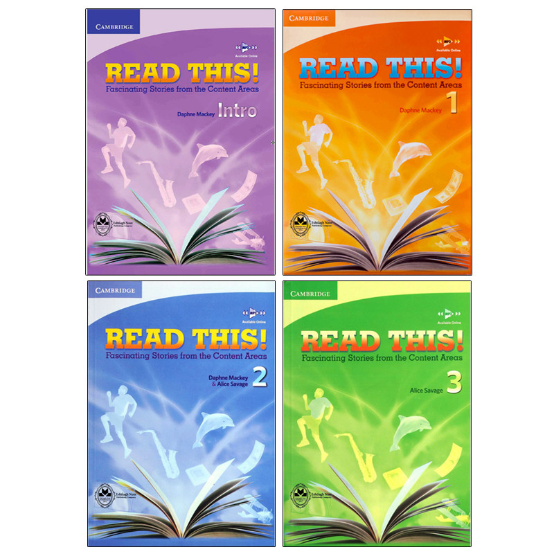 کتاب Read This اثر Daphne Mackey And Alice Savage انتشارات اشتیاق نور 4 جلدی