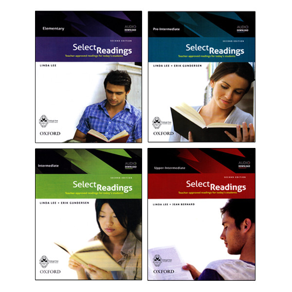 کتاب Select Reading اثر جمعی از نویسندگان انتشارات اشتیاق نور چهار جلدی