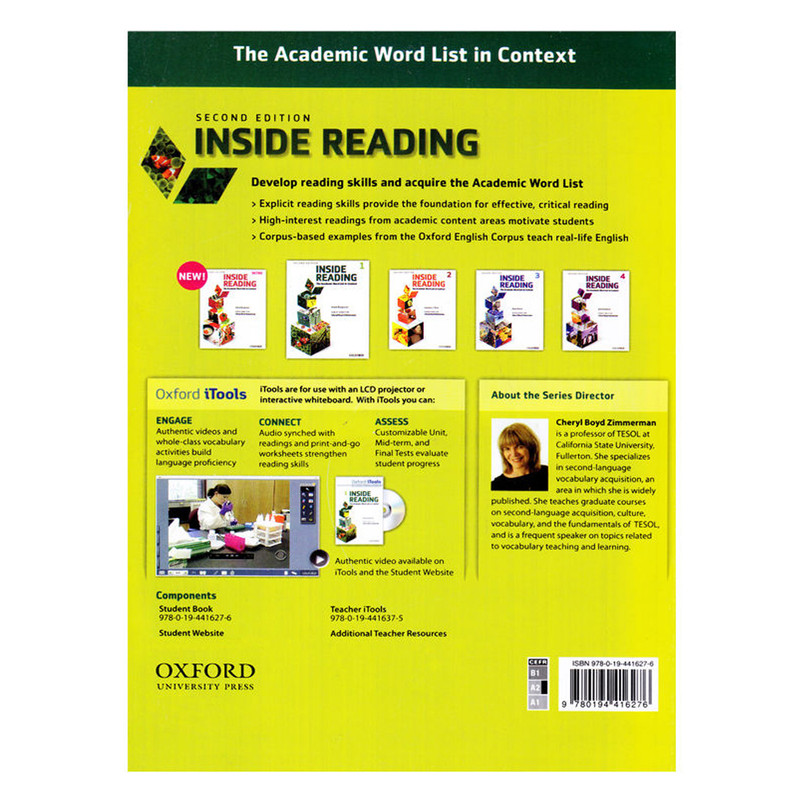 کتاب Inside Reading اثر Arline Burgmeier And Lawrence j. Zwier انتشارات اشتیاق نور جلد 1 و 2