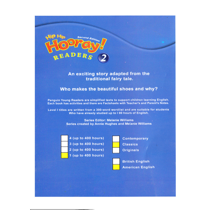 کتاب Hip Hip Hooray 2 Readers Book The Elves And The Shoemaker اثر Barbara Hojel انتشارات الوندپویان