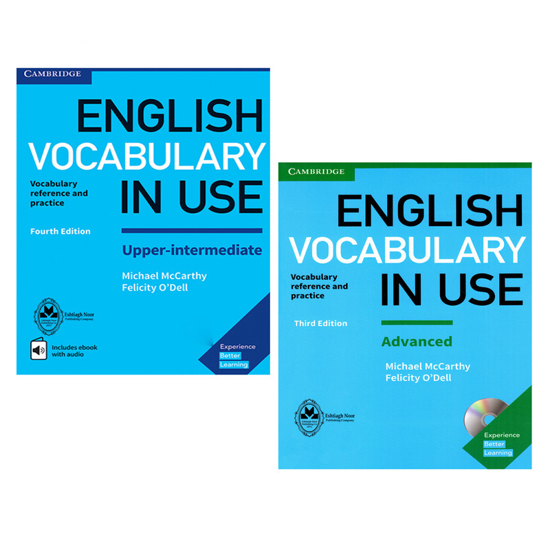 کتاب English Vocabulary in Use اثر Michael McCarthy And Felicity O`dell انتشارات اشتیاق نور دو جلدی