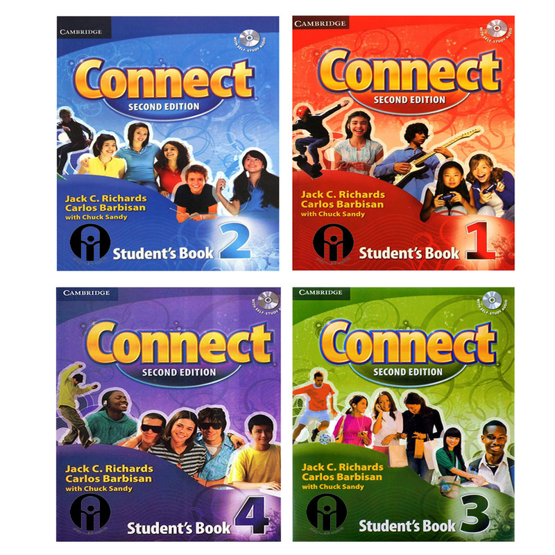 کتاب Connect اثر جمعی از نویسندگان انتشارات الوندپویان 4 جلدی