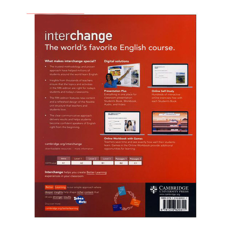 کتاب Interchange 1 اثر جمعی از نویسندگان انتشارات آرماندیس