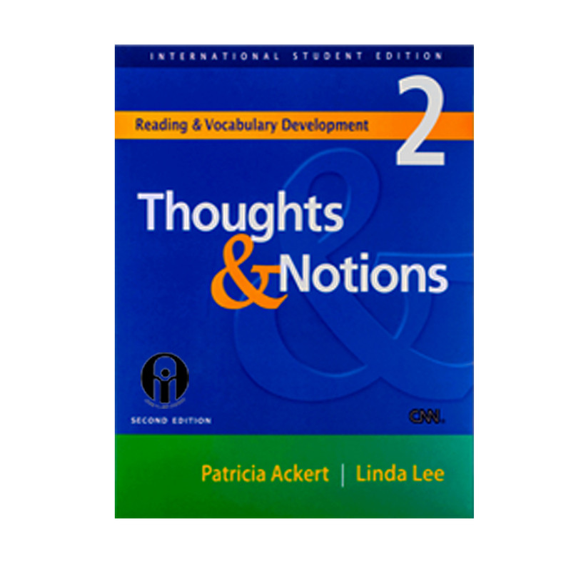 کتاب Thoughts And Notions 2 اثر Patricia Ackert And Linda Lee انتشارات الوندپویان