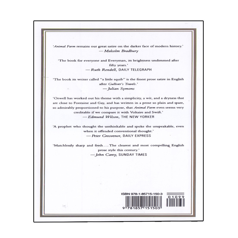 کتاب Animal Farm اثر George Orwell انتشارات الوندپویان