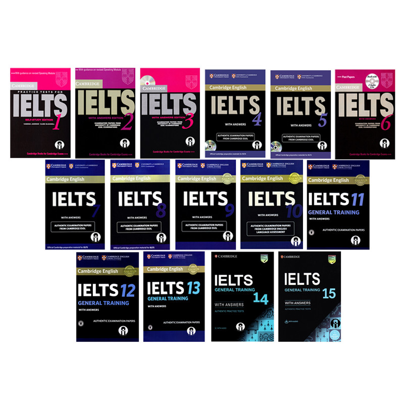 کتاب IELTS Cambridge General Training اثر جمعی از نویسندگان انتشارات الوندپویان پانزده جلدی