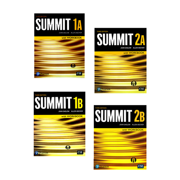 کتاب Summit اثر Joan Saslow And Allen Ascher انتشارات الوندپویان چهار جلدی