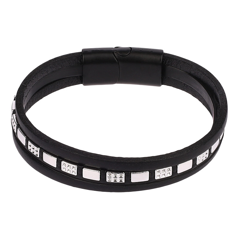 دستبند مردانه مدل Deri 910