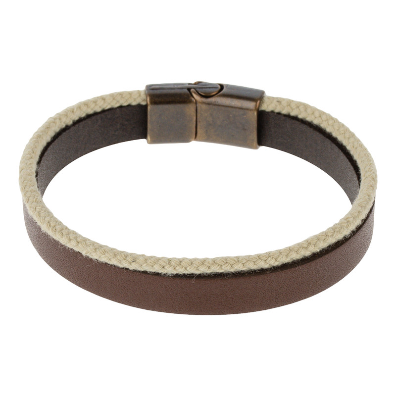 دستبند مردانه مدل Deri 1027