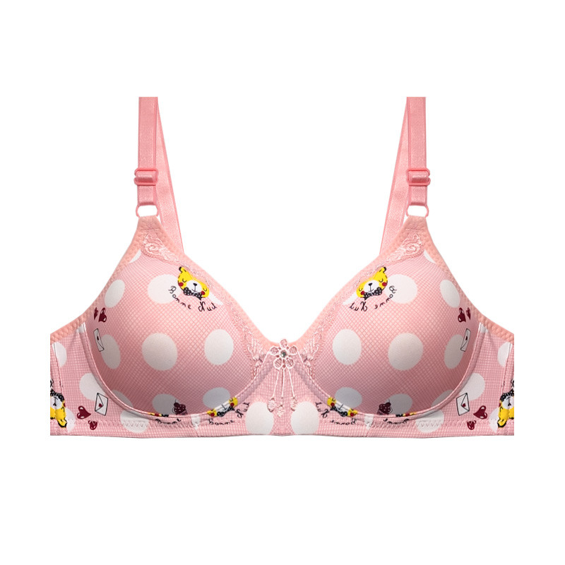 سوتین زنانه مدل اسفنجی بدون فنر کاپ A کد 3174