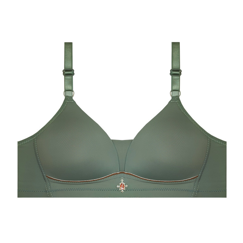 سوتین اسفنجی زنانه آنی لوکس مدل نگین دار کد 55691