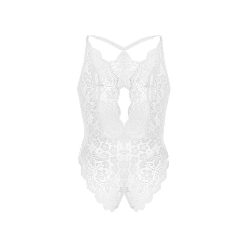 لباس خواب زنانه آنی لوکس مدل دانتل فاق باز کد 2562