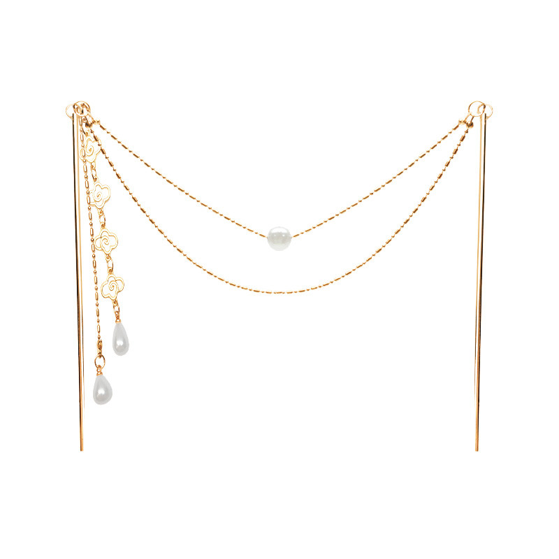 گیره مو زنانه مدل کاسومی آویزدار کد 4088ak