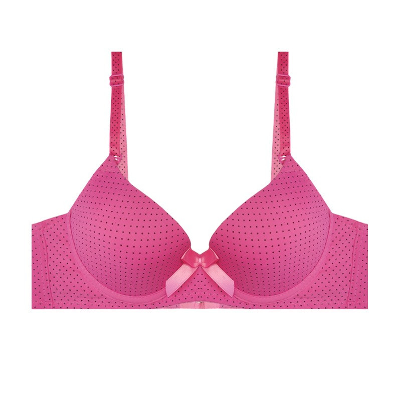 سوتین اسفنجی زنانه آنی لوکس مدل خال خالی کد 10322