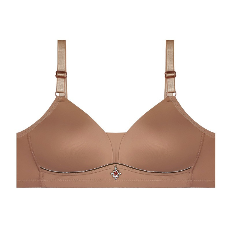 سوتین اسفنجی زنانه آنی لوکس مدل نگین دار کد 55694