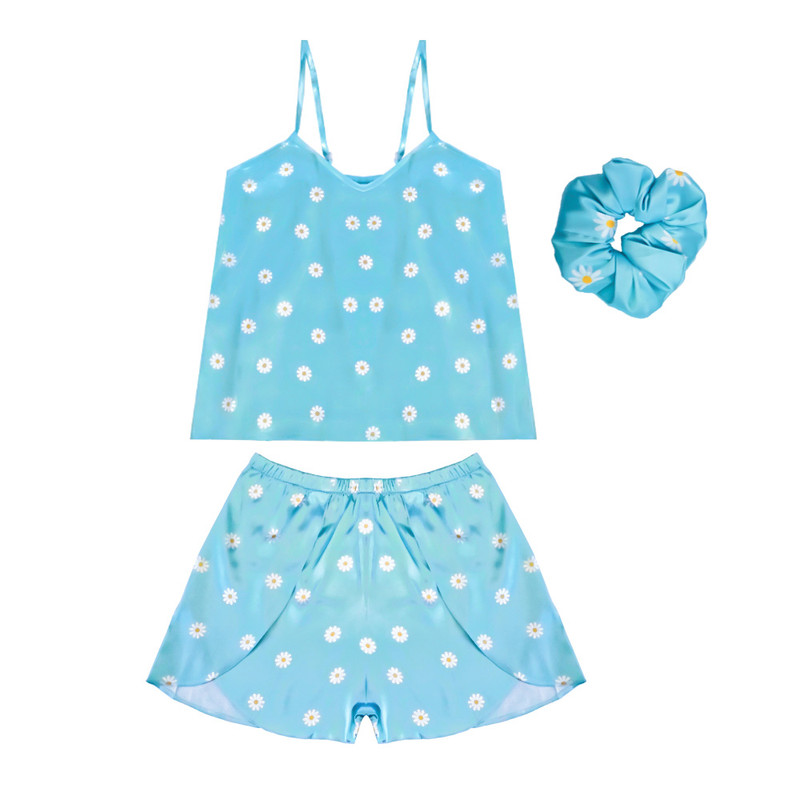 لباس خواب زنانه آنی لوکس مدل ساتن کد 666017 دارنده اسکرانچی